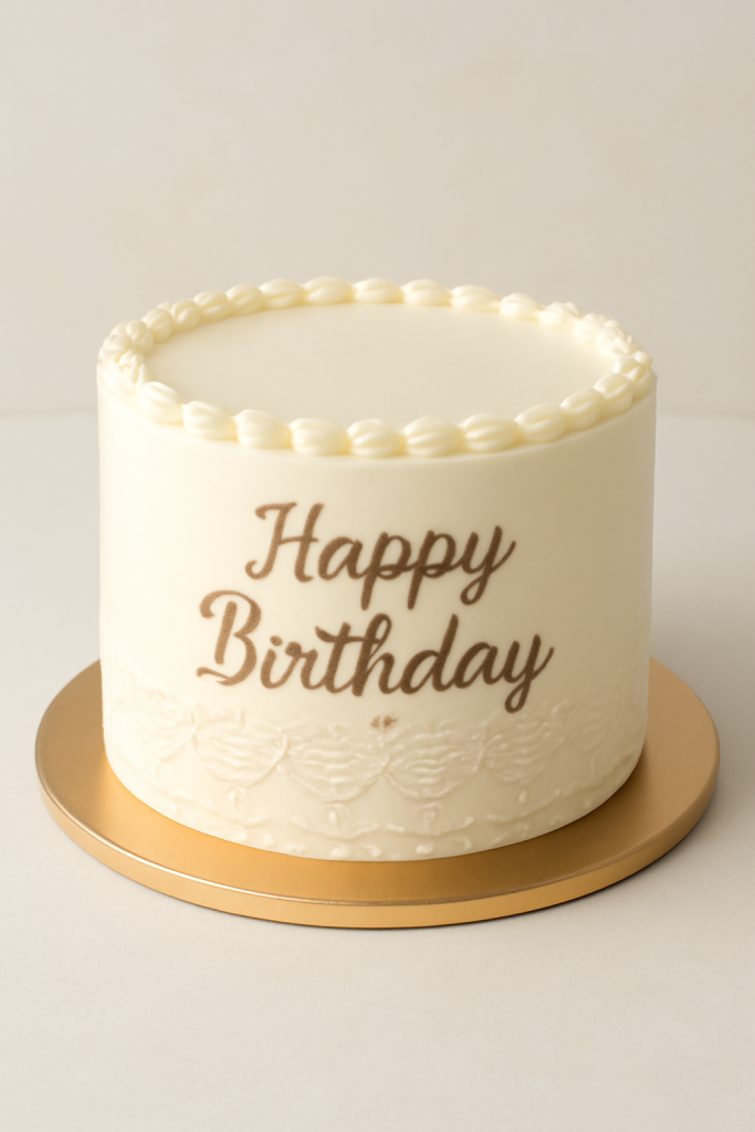 Personalize your cake with flavors, size & design