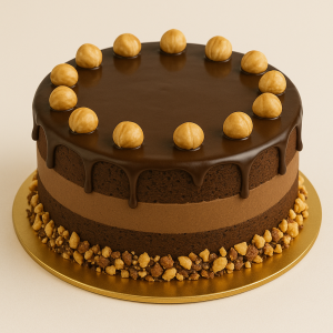 Chocolate Hazelnut Torte Cake