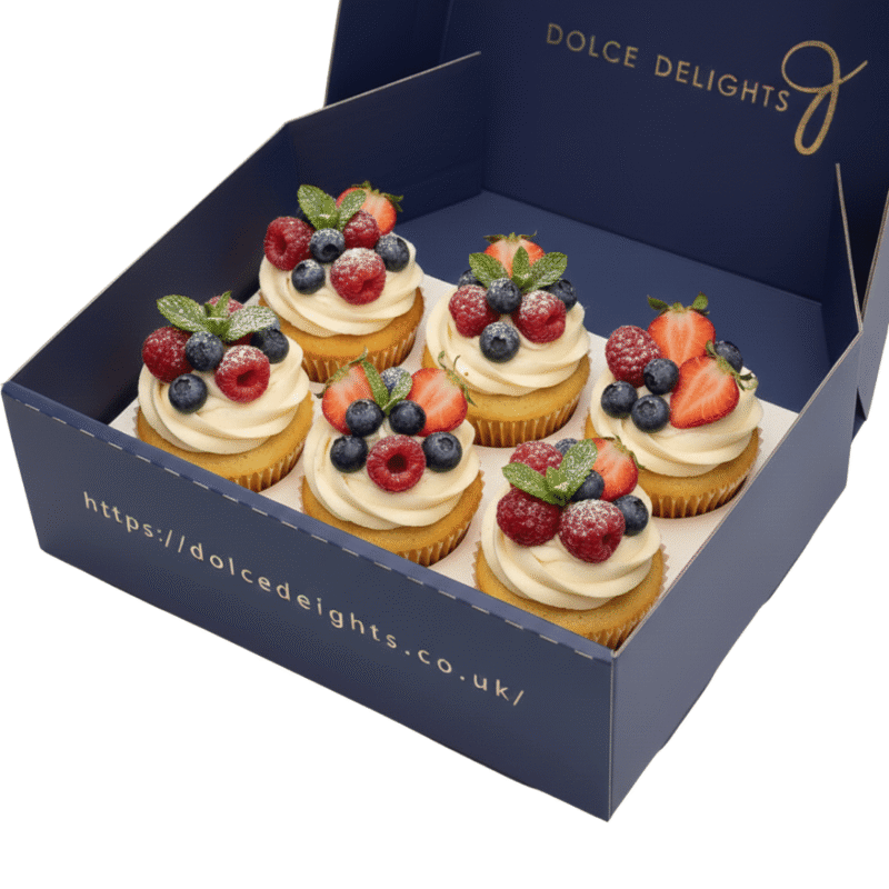 Fruity Berry Cupcakes<br>Pack of 6