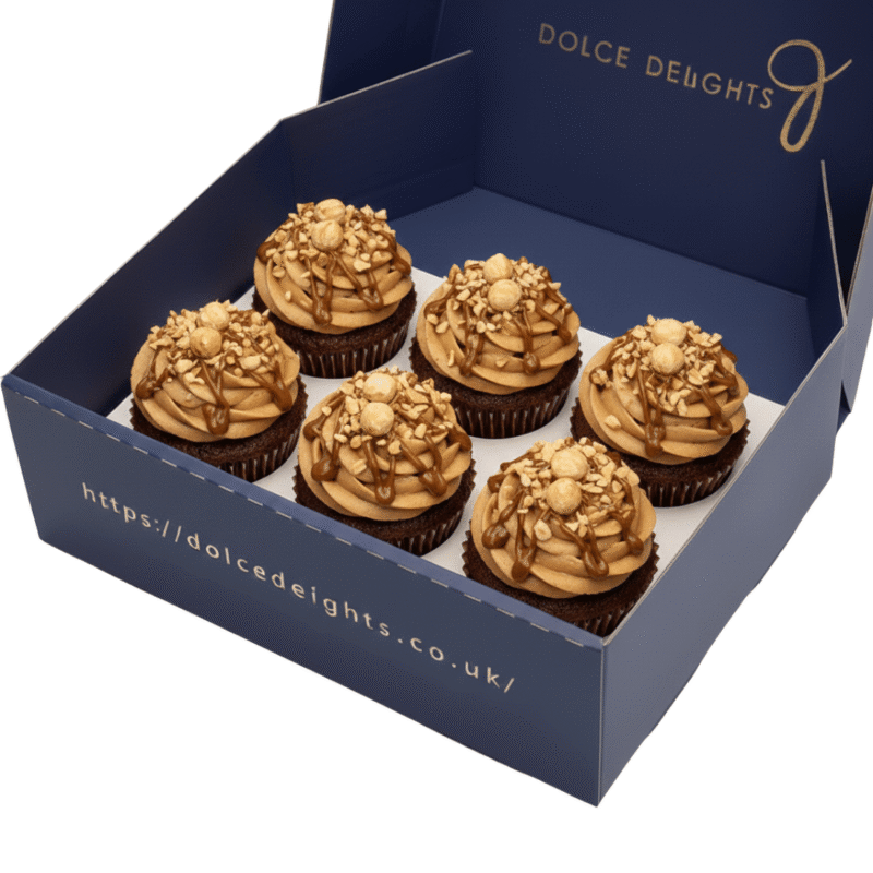 Hazelnut Cupcakes<br>Pack of 6