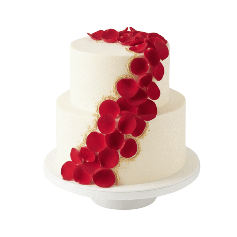 Rose Petal Cake