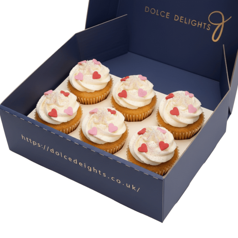 Valentines Cupcakes<br>Pack of 6