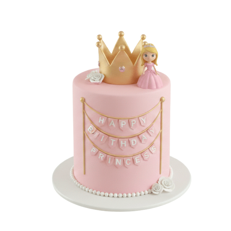 Birthday Princess Cake