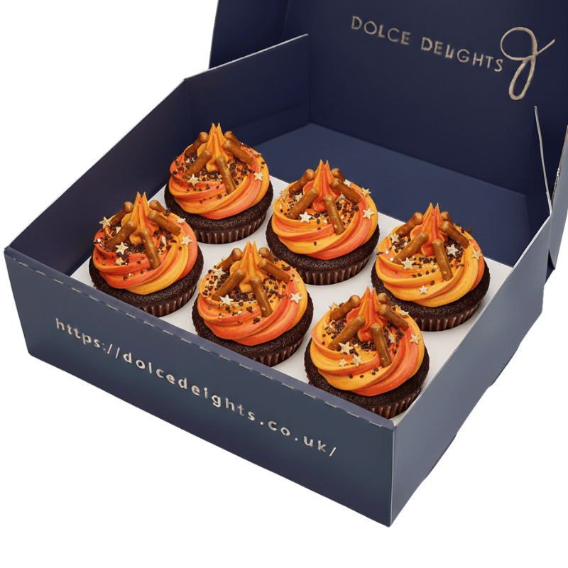 Bonfire Cupcakes! <br> Pack of 6