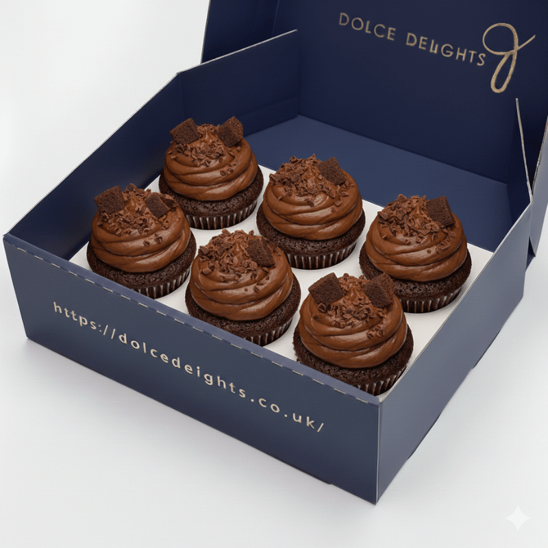 Brownie Cupcakes <br> Pack of 6