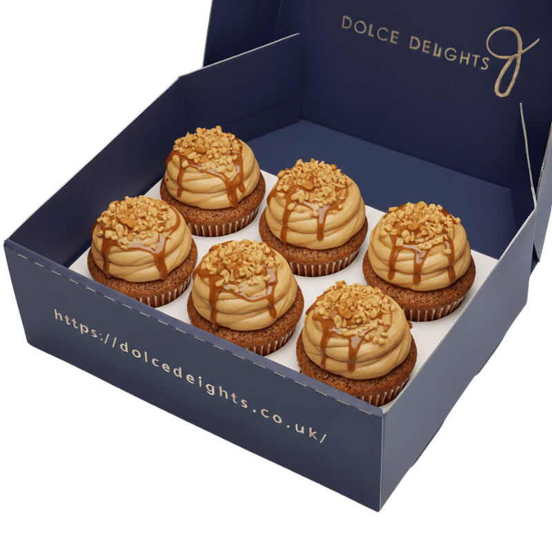 Butterscotch Cupcakes <br> Pack of 6