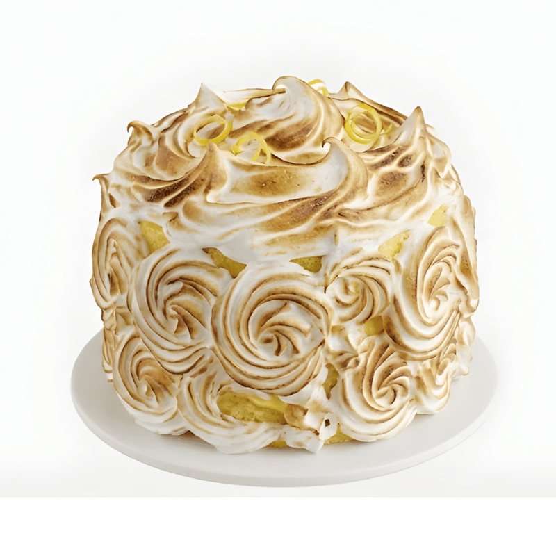 Lemon Meringue Magic Cake